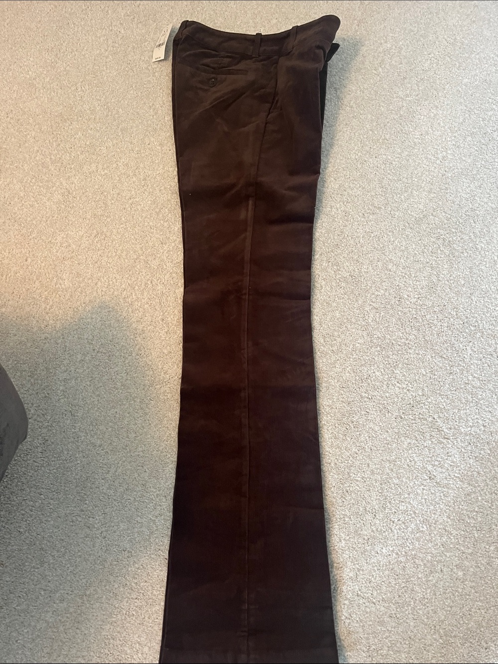New York & Company Dark Brown Corduroy Men's Trousers